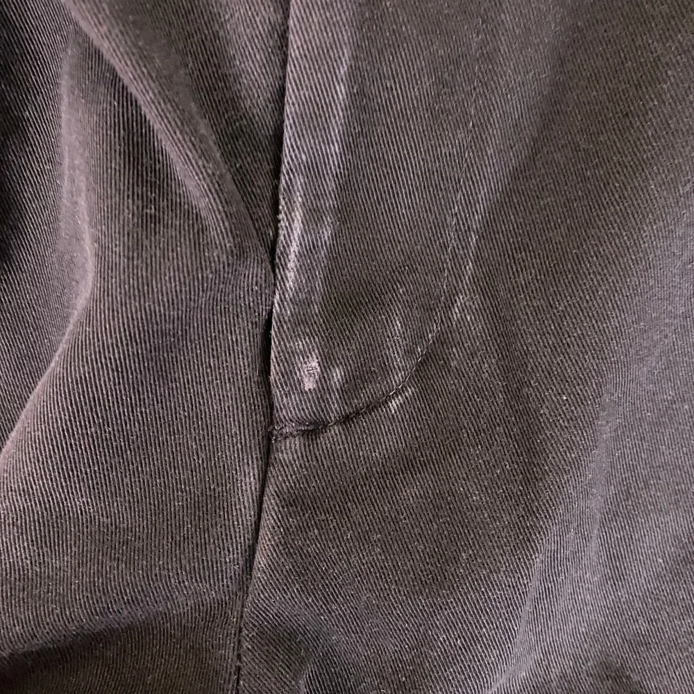 Savane Pants Men's 46x30 Relaxed‎ Fit Navy Blue Pleated Front Cotton Chino *